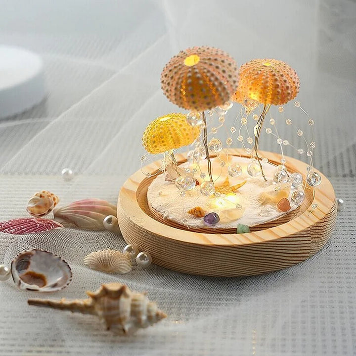 Stornfield | LumiCraft – Unique DIY Table Lamp with Natural Seashell for a Cozy Decoration