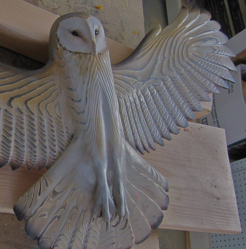 Stornfield | Great owl gaze in artistic edition