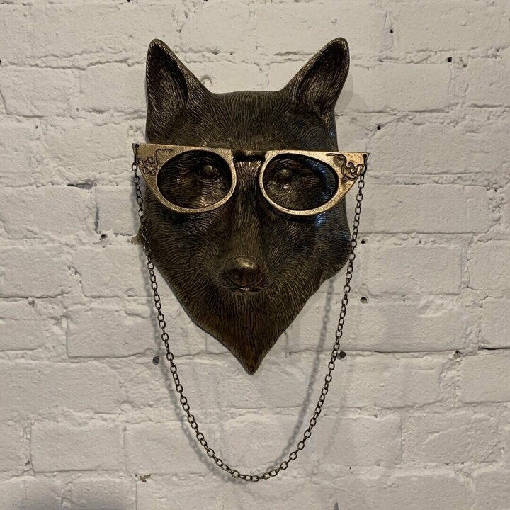ArtBeest Animal Head Wall Decoration – Hand-Painted Playful Figures Made of Resin | Stornfield
