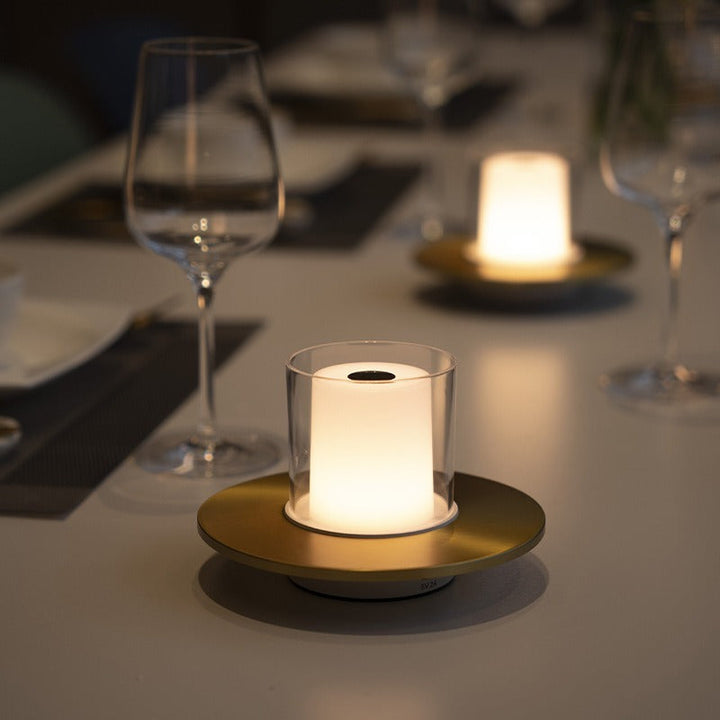 Glass Candle Table Lamp | Stornfield