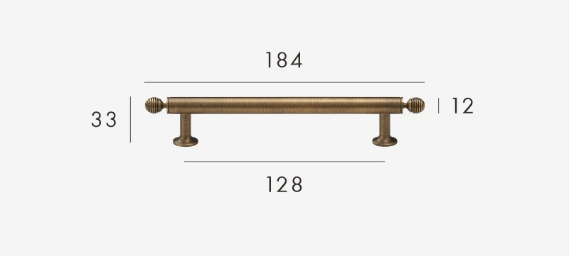 BrassElegance Solid Brass Antique T-Handle Stornfield