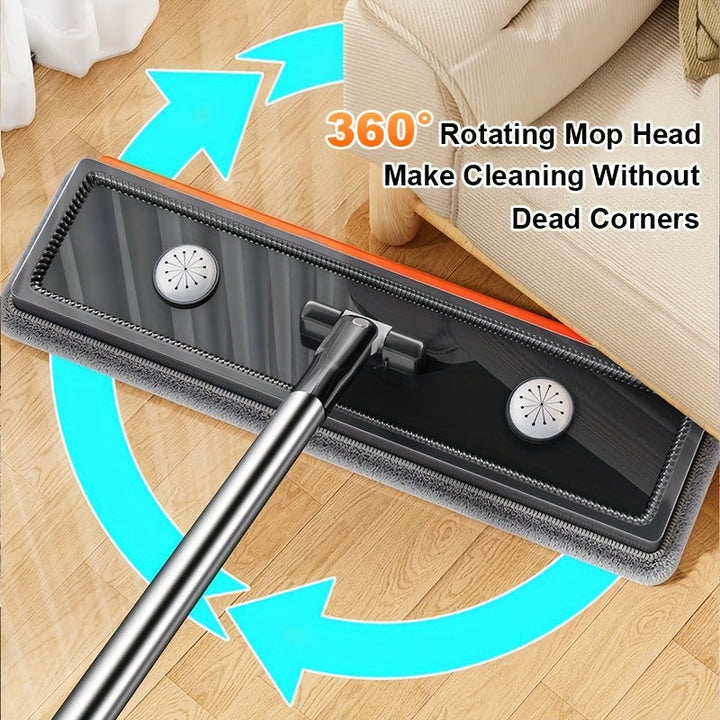 Flat mop set with bucket & wringing system | Stornfield