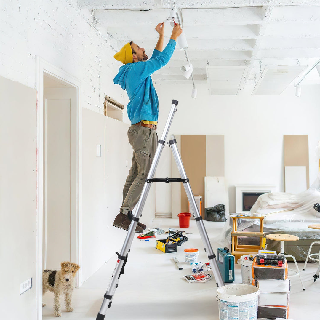Telescoping ladder Folding ladder A-frame | Stornfield