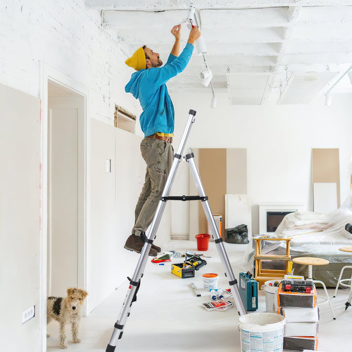Telescoping ladder Folding ladder A-frame | Stornfield