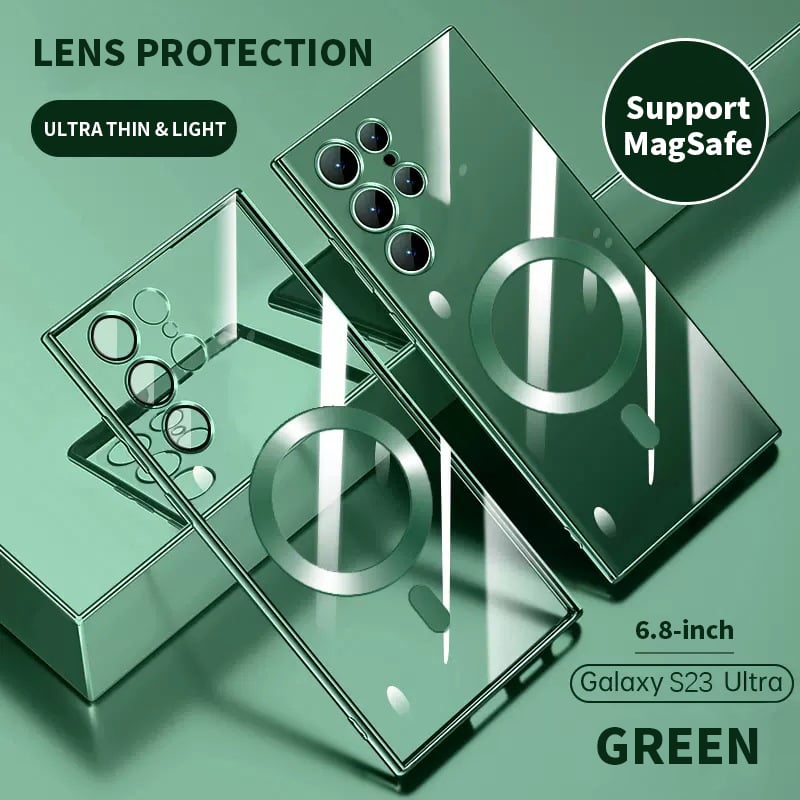 Stornfield | Luxury Transparent Magnetic Cover for Samsung