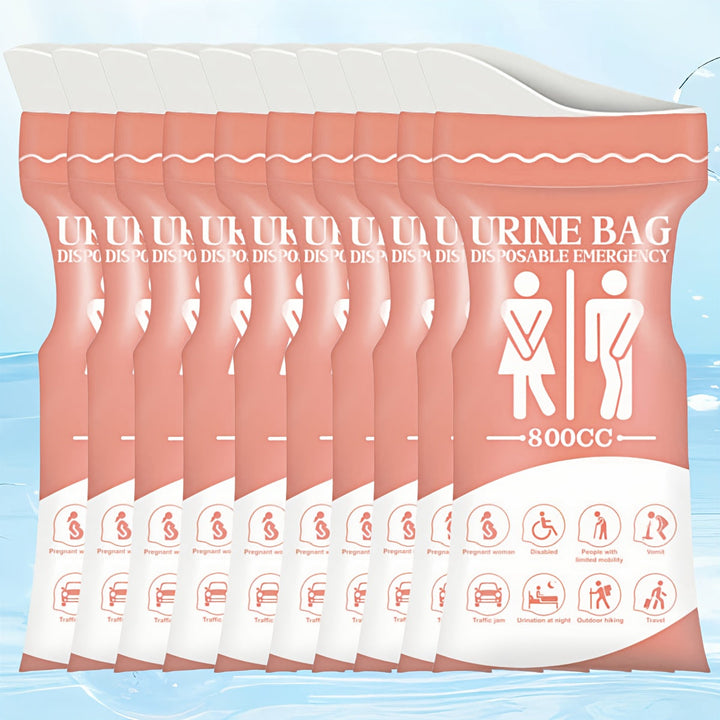 Disposable Urine Bag 800 ml for Car & Travel | Stornfield