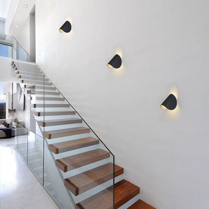 Stornfield | Eveline Modern Geometric 4 Colour LED Indoor/Outdoor Metal Wall Light