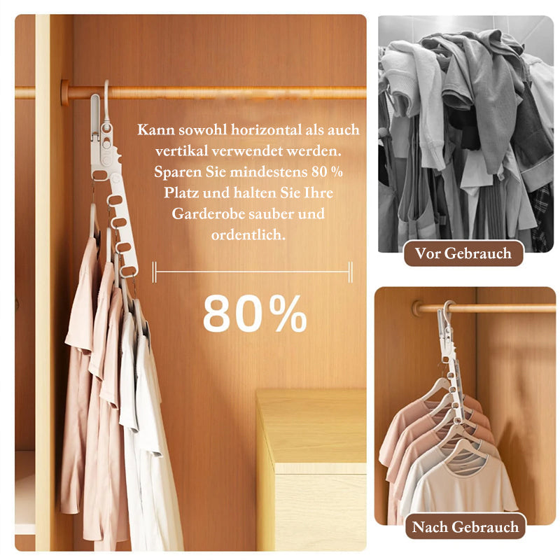 Portable foldable travel clothes hanger | Stornfield
