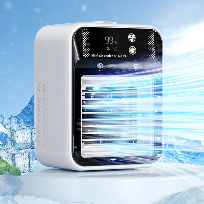 Portable 3-In-1 Cooling Fan with 2-Speed Mist | Stornfield