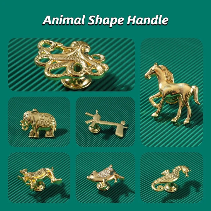 Decorative Drawer Knobs Animal Shaped Cabinet Handle | Stornfield