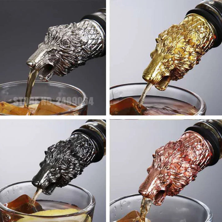 Decorative Wine Pourer Wine Stopper Bar Accessories | Stornfield