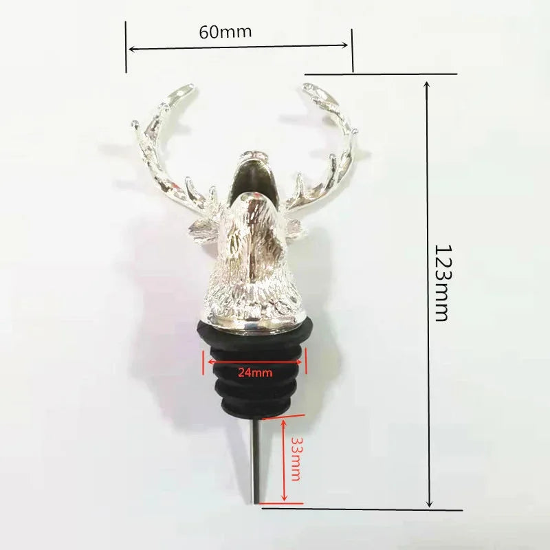 Decorative Wine Pourer Wine Stopper Bar Accessories | Stornfield