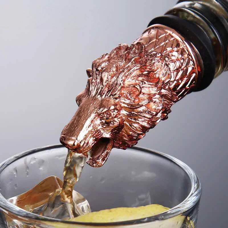 Decorative Wine Pourer Wine Stopper Bar Accessories | Stornfield