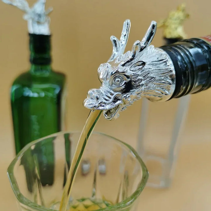 Decorative Wine Pourer Wine Stopper Bar Accessories | Stornfield