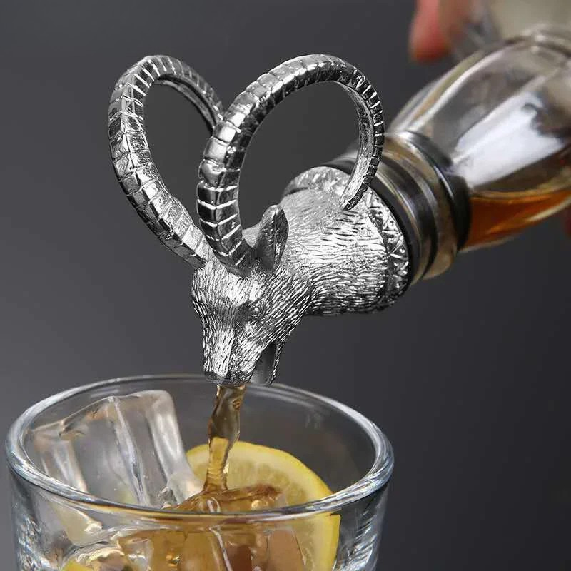 Decorative Wine Pourer Wine Stopper Bar Accessories | Stornfield
