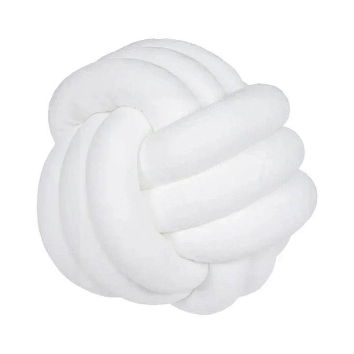 Stornfield | Decorative Knotted Suede Ball Throw Pillows