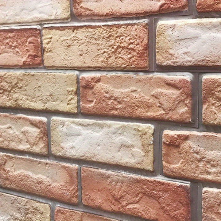 Self-adhesive 3D wall panels with brick and wood texture | Stornfield
