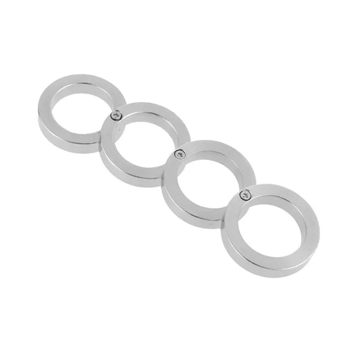Stornfield | DEFENDRING – Tactical Foldable Self-Defense Ring with Rotatable Stainless Steel Design