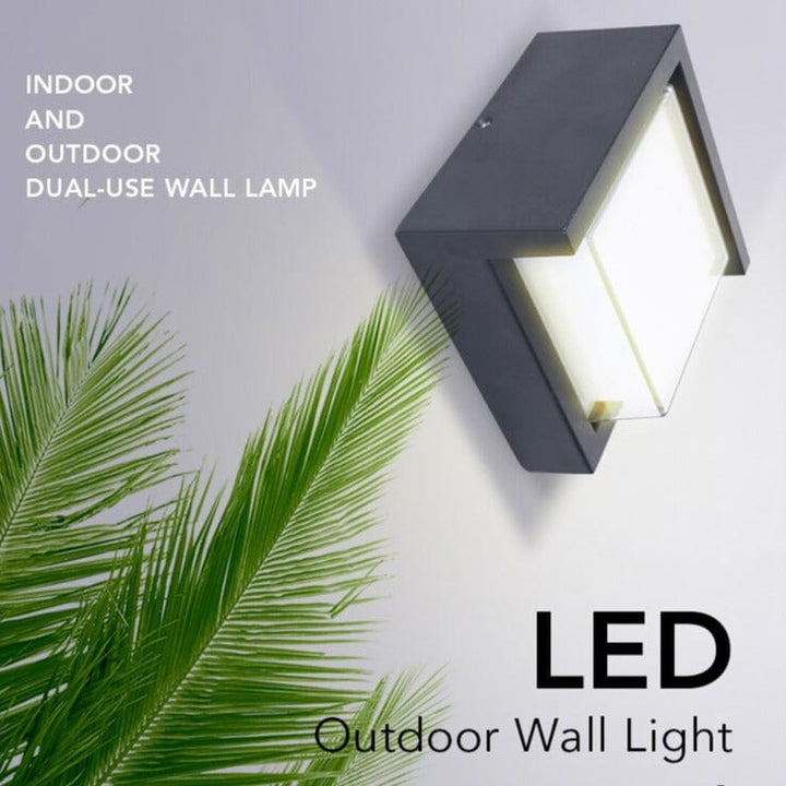 Motion Sensor Outdoor Wall Lamp – Modern Aluminium Design | Stornfield