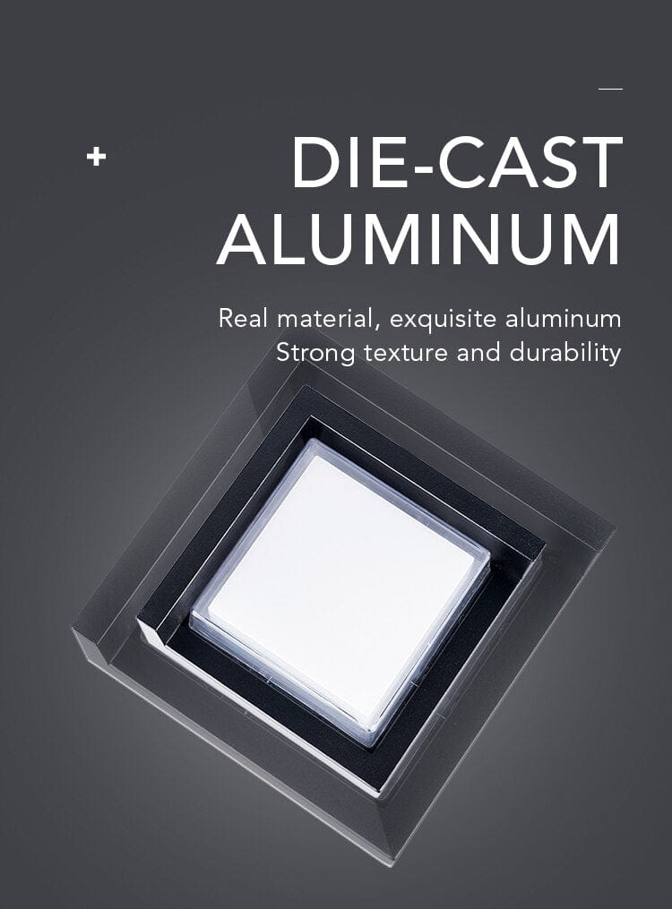 Motion Sensor Outdoor Wall Lamp – Modern Aluminium Design | Stornfield