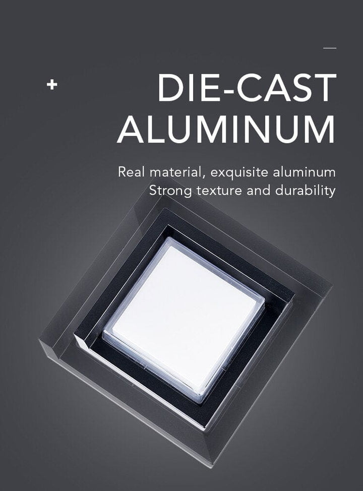Motion Sensor Outdoor Wall Lamp – Modern Aluminium Design | Stornfield