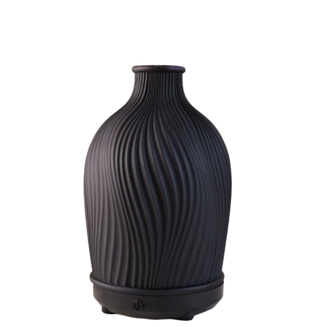 shaped ultrasonic aroma diffuser – Elegant aroma diffuser with soothing LED lighting Stornfield