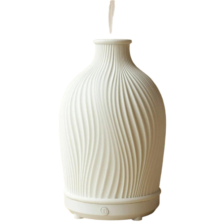 shaped ultrasonic aroma diffuser – Elegant aroma diffuser with soothing LED lighting Stornfield