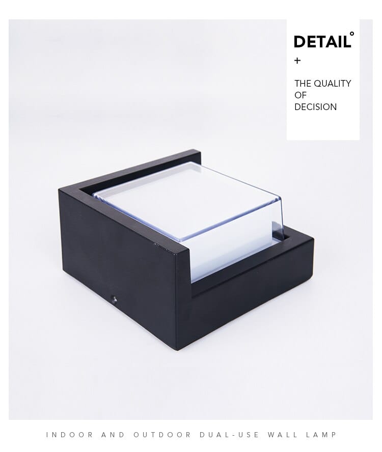 Motion Sensor Outdoor Wall Lamp – Modern Aluminium Design | Stornfield