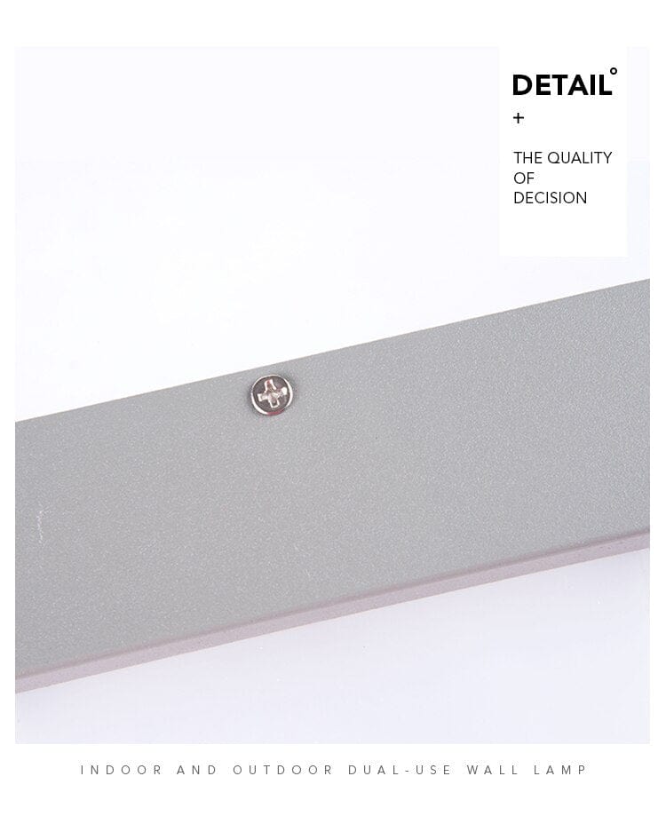 Motion Sensor Outdoor Wall Lamp – Modern Aluminium Design | Stornfield