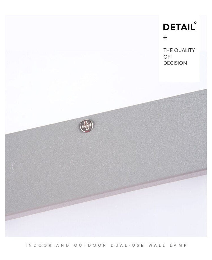 Motion Sensor Outdoor Wall Lamp – Modern Aluminium Design | Stornfield