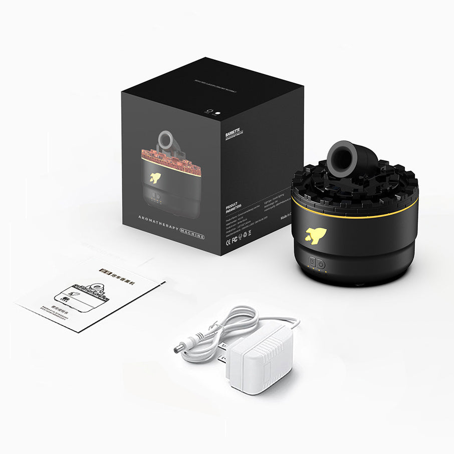Stornfield | Canon Humidifier Aroma Diffuser Night Light Water Mist Lava Perfect Gift