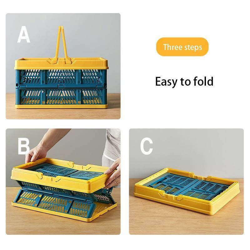 Stornfield | Simple Collapsible Shopping Basket