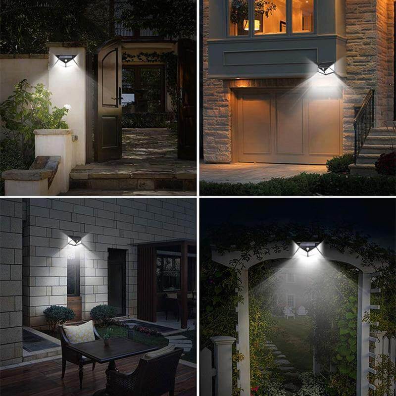 LED Outdoor Solar Light Wall Lamp | Stornfield