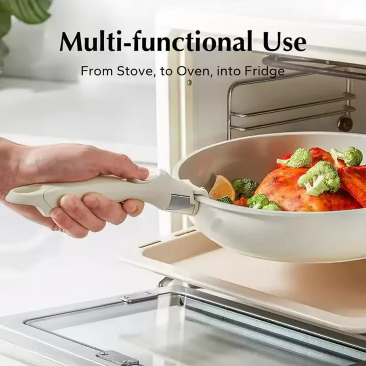 Detachable Pan Handle Heat Resistant Non-Slip One-Click Cooking Handle | Stornfield