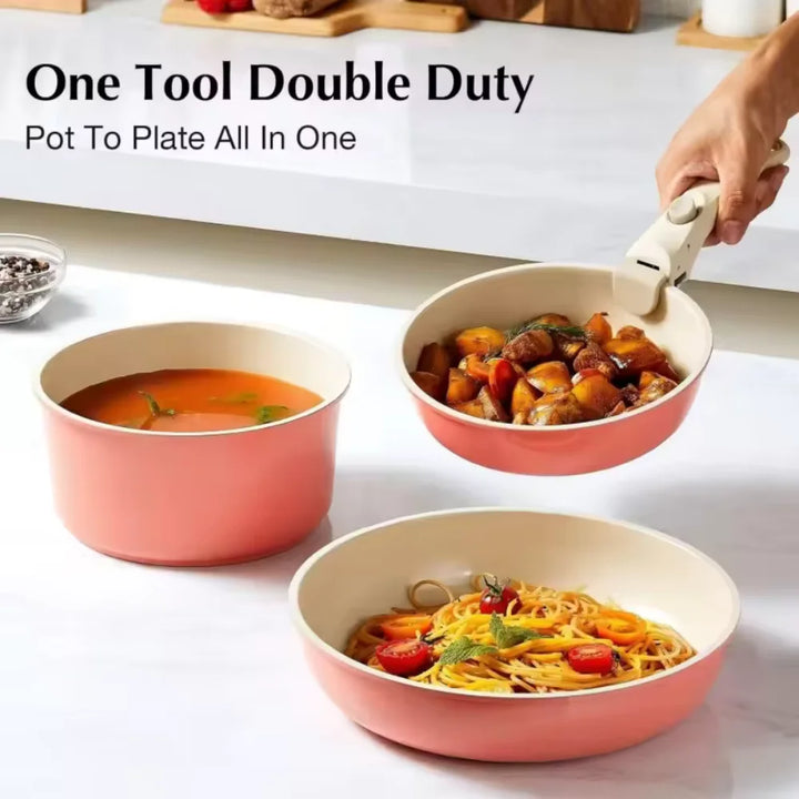 Detachable Pan Handle Heat Resistant Non-Slip One-Click Cooking Handle | Stornfield