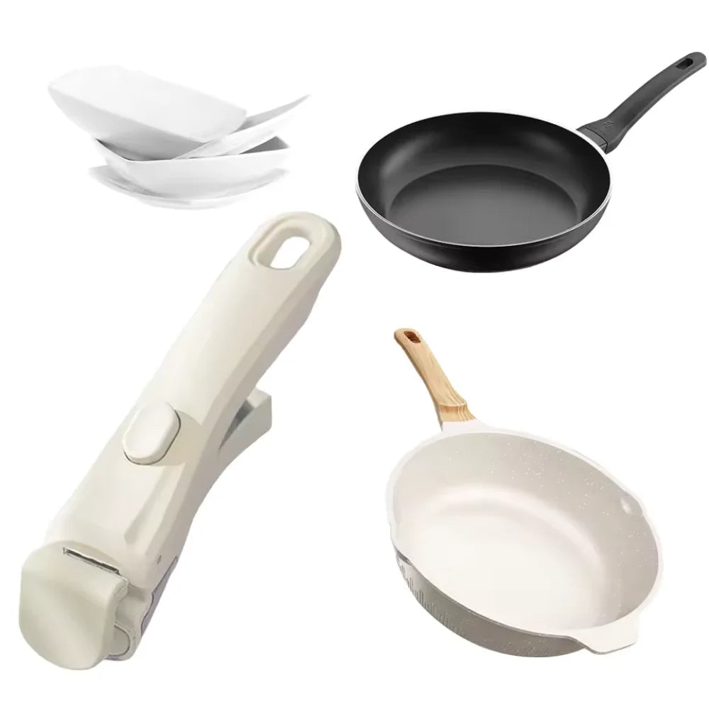 Detachable Pan Handle Heat Resistant Non-Slip One-Click Cooking Handle | Stornfield