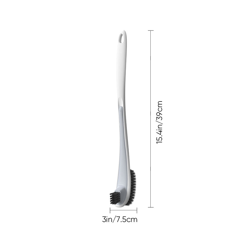 Double-Sided Flocking Toilet Cleaning Brush | Stornfield