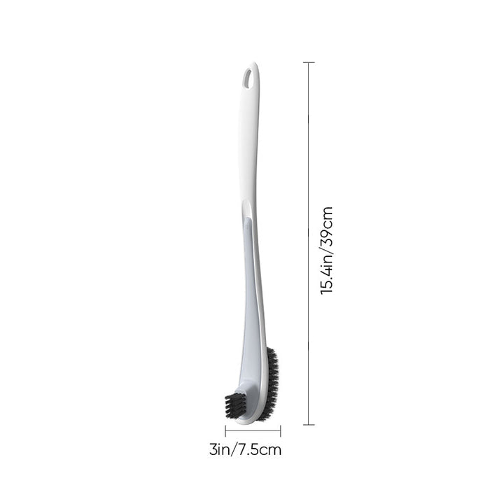Double-Sided Flocking Toilet Cleaning Brush | Stornfield