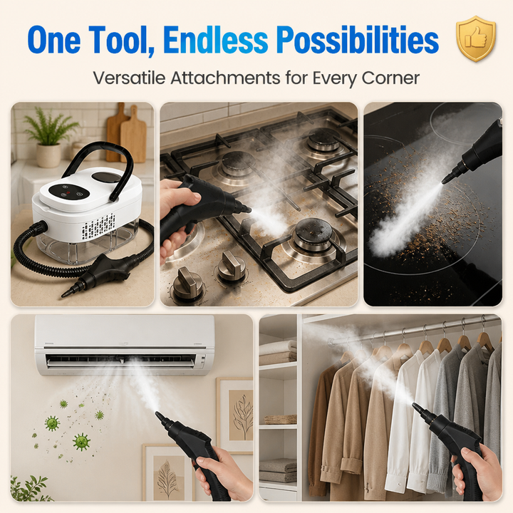 Steam cleaner with high steam temperature | Stornfield