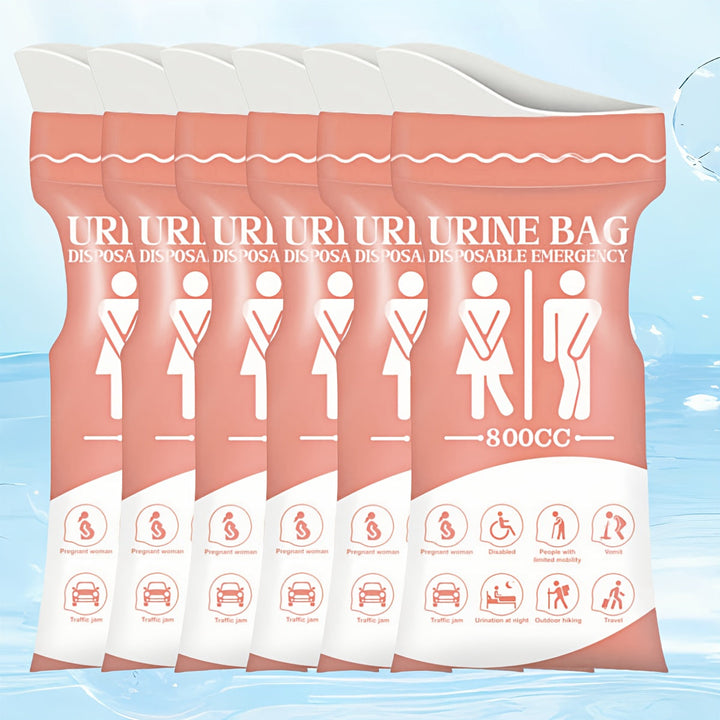 Disposable Urine Bag 800 ml for Car & Travel | Stornfield