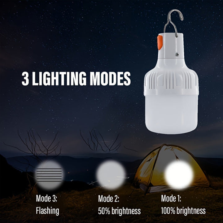 PowerGlow LED Lamp - RechargeaStornfielde USB Lamp with Lithium Battery and ABS Housing | Stornfield