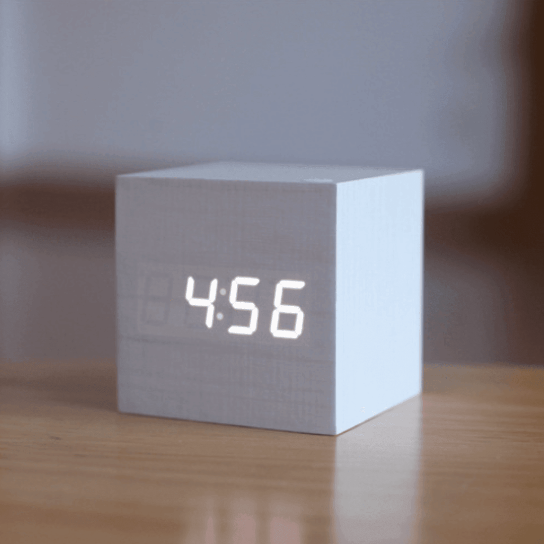 Stornfield | Digital Wooden LED Clock