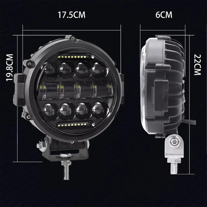 Stornfield 7 Inch LED Driving Light for Car & 4x4