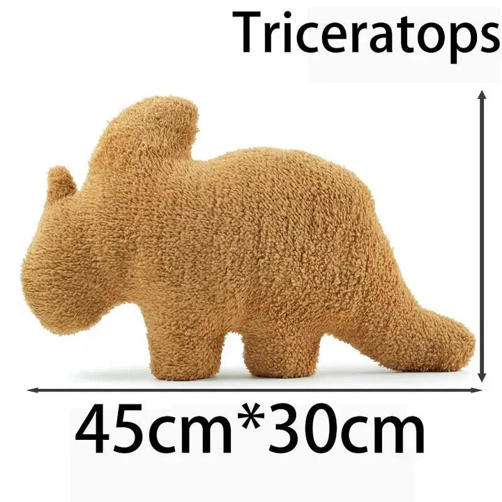 Stornfield | Dino Nugget Plush Pillow: Cute Dino Chicken Nugget Pillow
