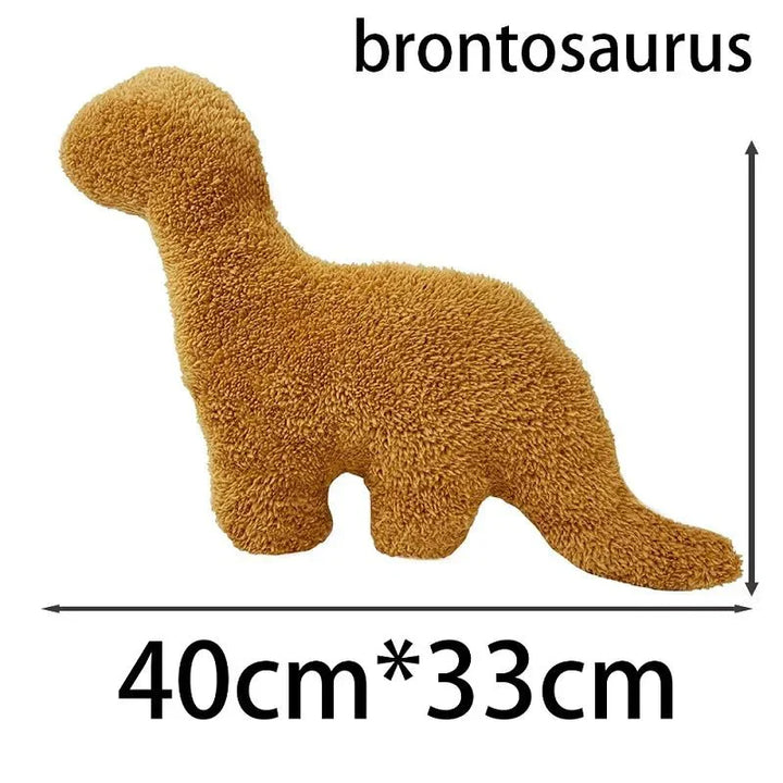 Stornfield | Dino Nugget Plush Pillow: Cute Dino Chicken Nugget Pillow