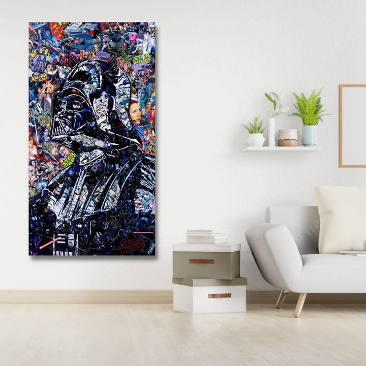 Stornfield | Disney Star Wars Darth Vader Canvas Print - Wall Decor - Famous Wall Art