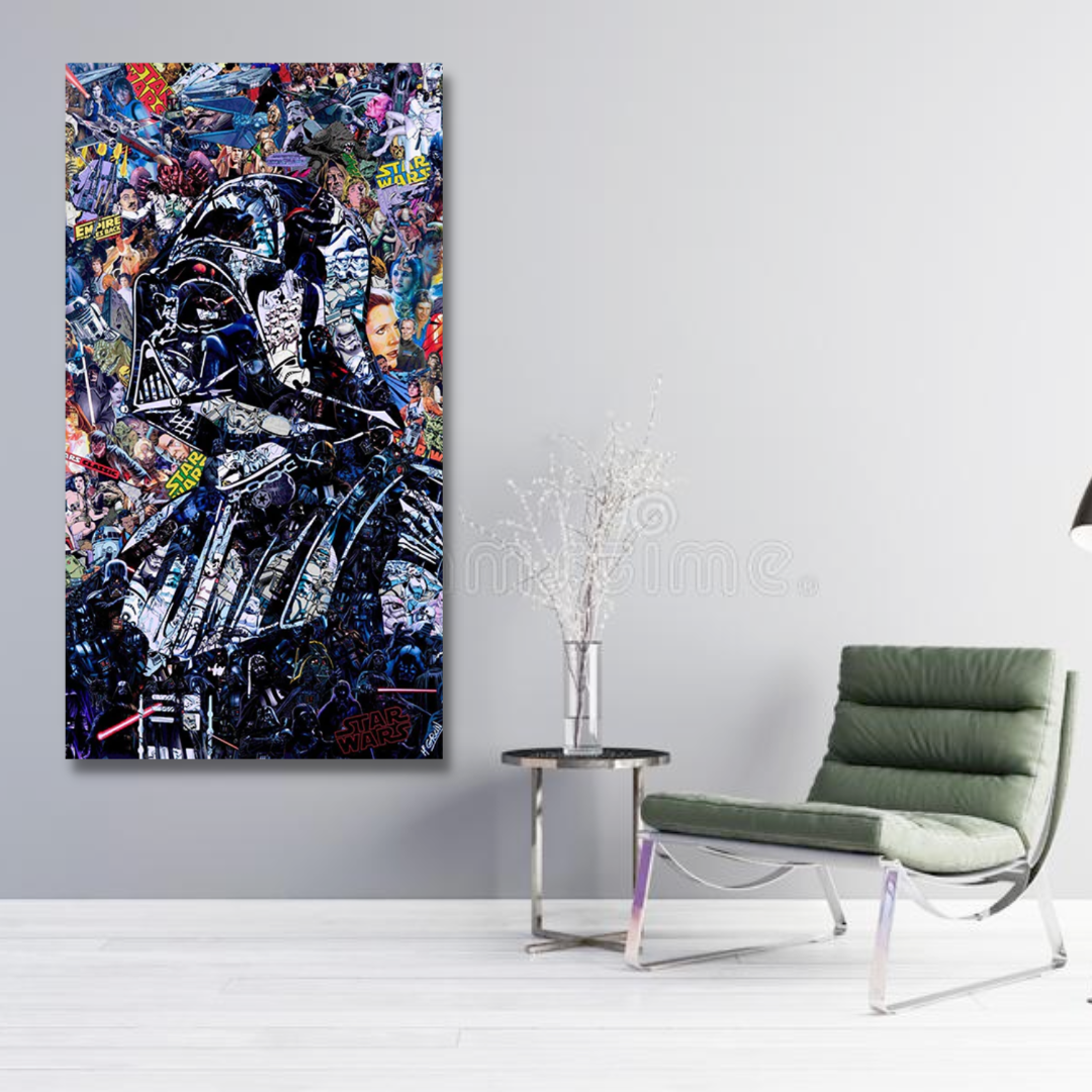 Stornfield | Disney Star Wars Darth Vader Canvas Print - Wall Decor - Famous Wall Art