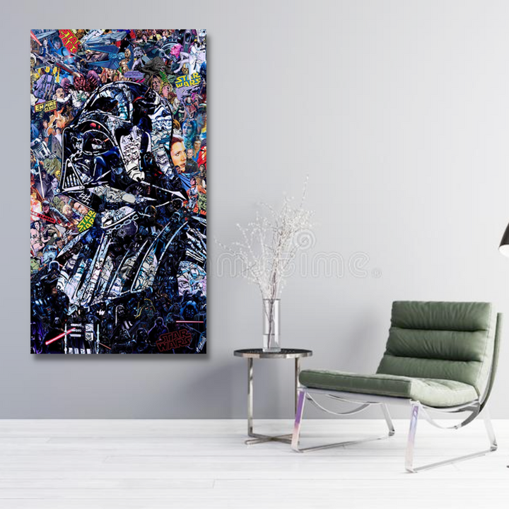 Stornfield | Disney Star Wars Darth Vader Canvas Print - Wall Decor - Famous Wall Art