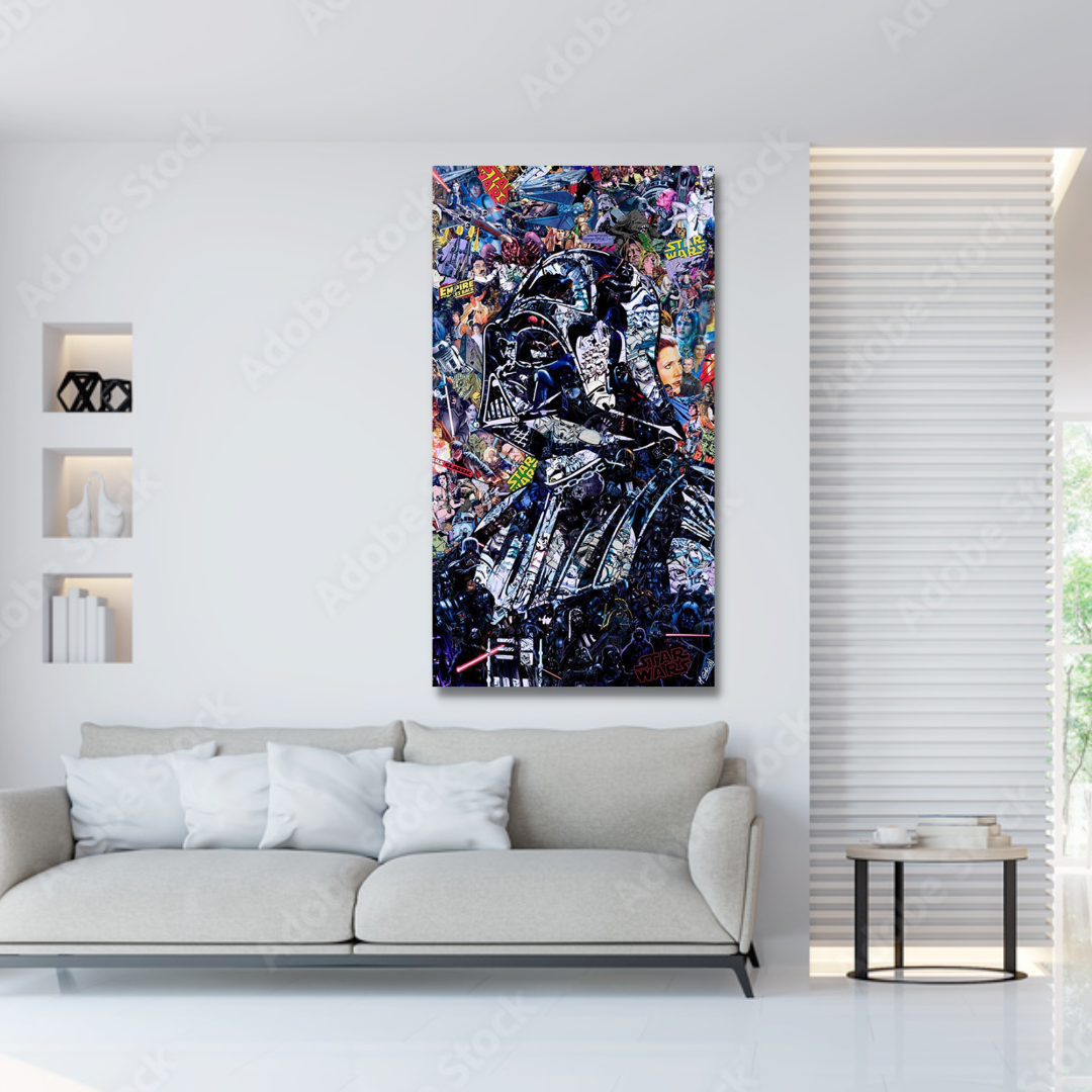 Stornfield | Disney Star Wars Darth Vader Canvas Print - Wall Decor - Famous Wall Art