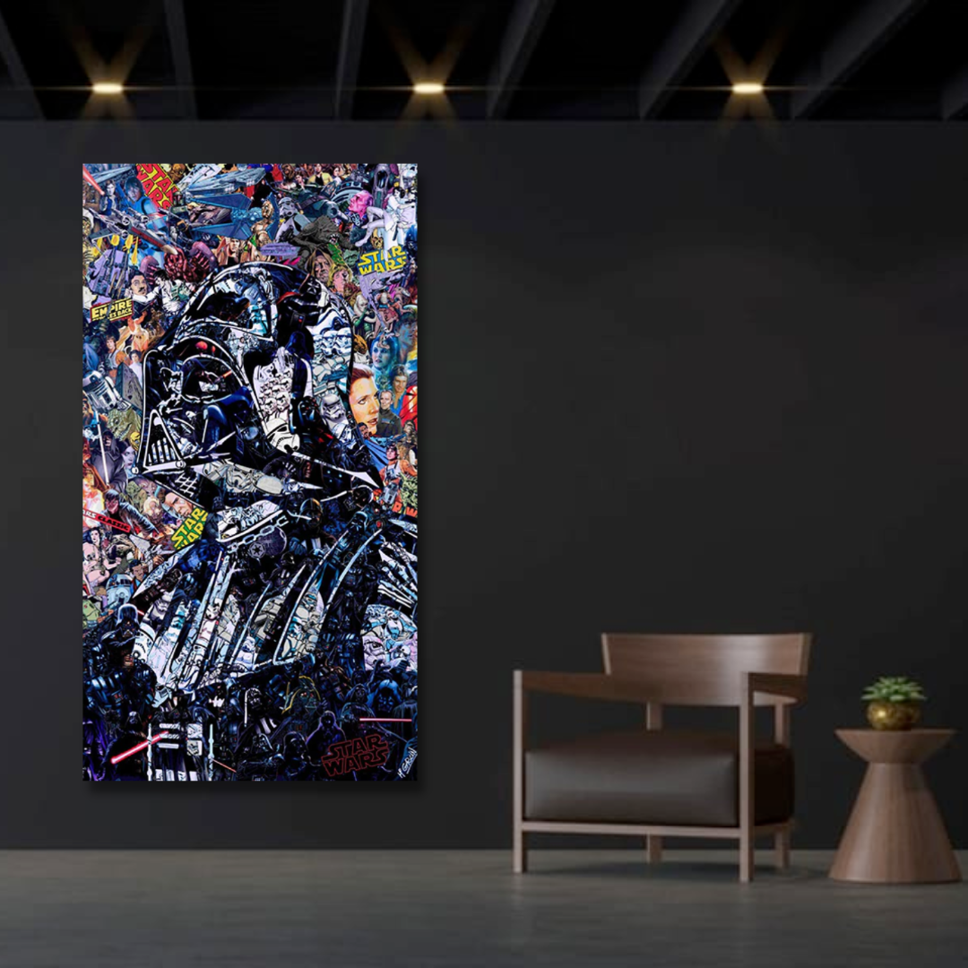 Stornfield | Disney Star Wars Darth Vader Canvas Print - Wall Decor - Famous Wall Art